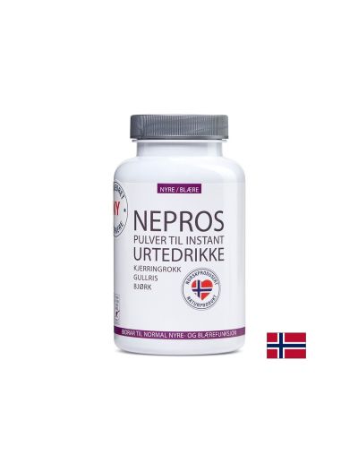 Билки за здрави бъбреци - Формула с полски хвощ, златна пръчица и бяла бреза, 150 g, прах с аромат на ягода