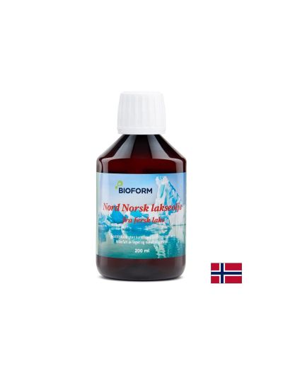 Когнитивна и сърдечна функция - Рибено масло от норвежка сьомга, 990 mg х 200 ml