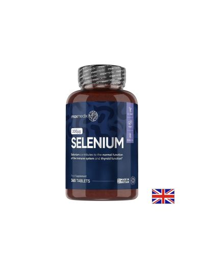 Щитовидна жлеза Селен (L-селенометионин) 200 µg х 365 таблетки