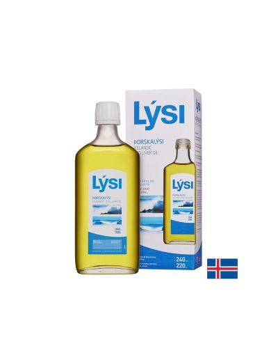 Омега-3 – масло от черен дроб на исландска риба треска - EPA – 690 mg, DHA – 920 mg (+ витамини А & D3), 2160 mg, 240 ml