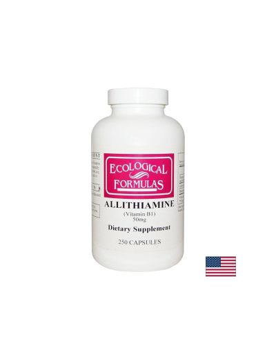Нервна система и мозъчна функция - Витамин В1(Алитиамин), 50 mg, 250 капсули за 8 месеца прием