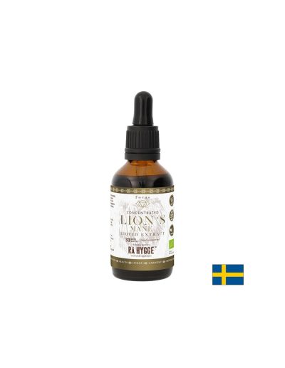 Лъвска грива БИО - за мозъка и нервната система - Течен екстракт, 100 ml, 33 дози