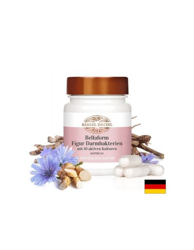 Пробиотична смес, фибри & хром за стройна фигура - Bellaform, 6 млрд. активни пробиотици, 30 капсули