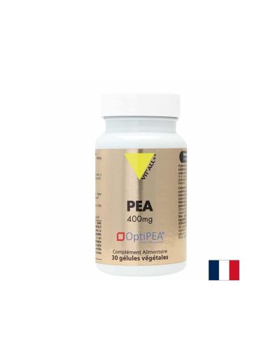 Срещу болка и възпаление - PEA (палмитоилетаноламид) OptiPEA®, 400 mg х 30 капсули