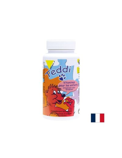 Мултивитамини за деца Teddi, 60 капсули