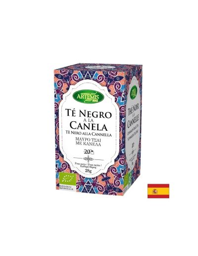 Черен чай с канела, БИО, 20 филтърни пакетчета