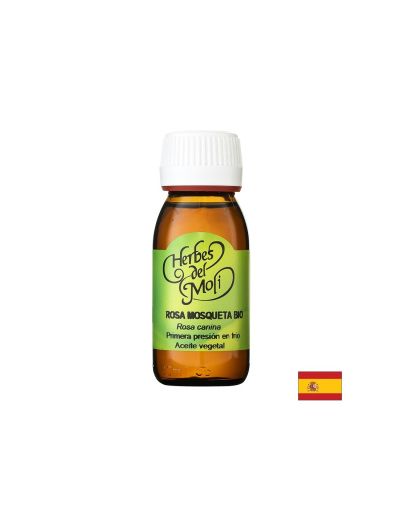 Био масажно и козметично масло от Роза москета - Хидратация, еластичност и изглаждане на кожата, 60 ml