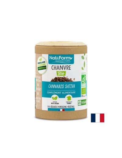 Стрес и добро настроение - Конопено семе БИО, 295 mg х 200 капсули