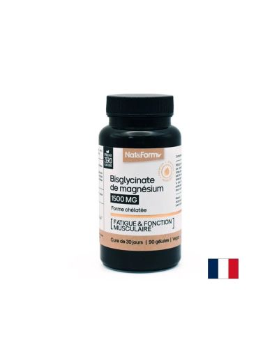 Мускулна, сърдечна и нервна система - Магнезий (бисглицинат), 100 mg х 90 капсули
