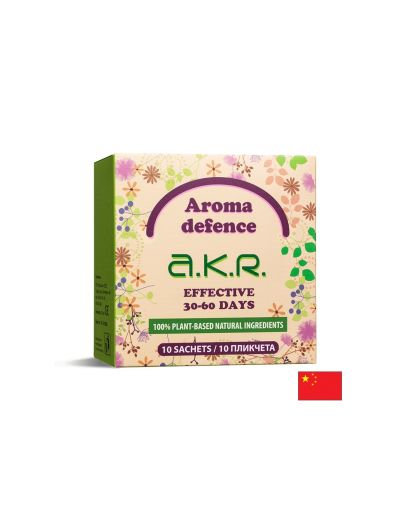Билков ароматизатор против акари Aroma Defence А.К.Р. - 10 броя филтърни торбички с есенциални масла