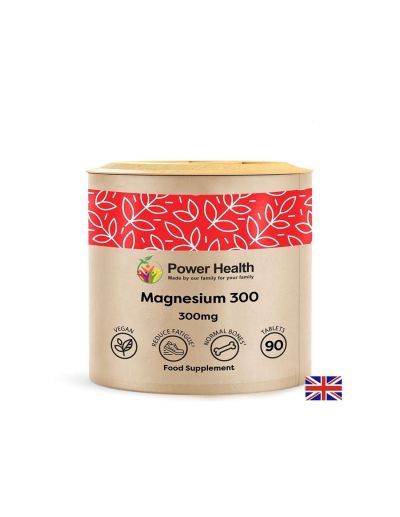 Мускулна и нервна система - Магнезий (оксид), 300 mg х 90 таблетки