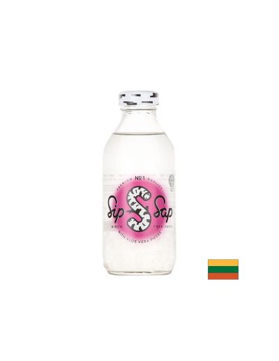 Детоксикация и тонус - Био брезов сок с парченца алое вера, 330 ml