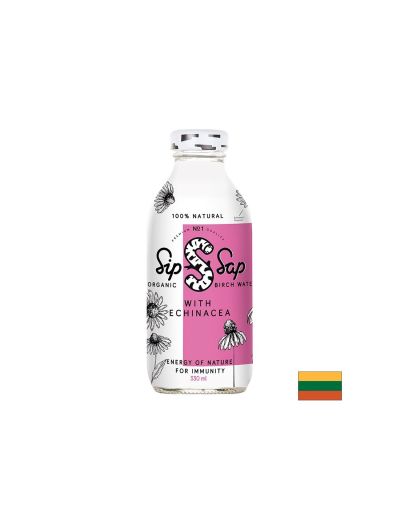 Детоксикация и тонус - Био брезов сок с ехинацея, 330 ml