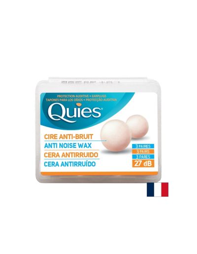 Восъчни тапи за уши (кръгли) 27 dB За еднократна употреба, за възрастни 3 чифта