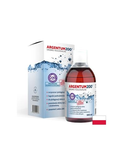 Колоидно сребро Argentum200® 200 ppm, 500 ml