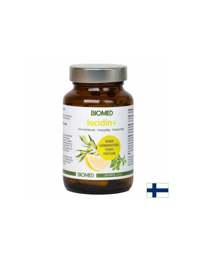 Маслина, грейпфрут и риган – сърдечно и имунно здраве, Iocidin+, 60 капсули