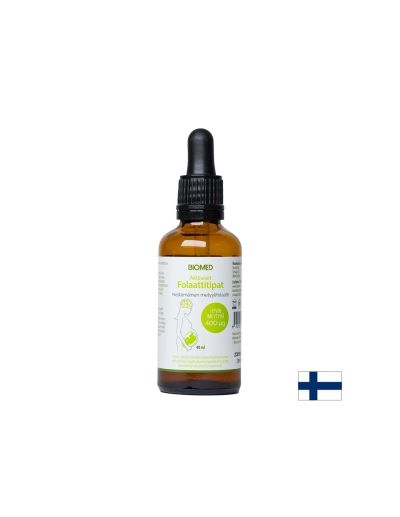 Фолиева киселина (L-метилфолат) – високоусвоима, 40 ml, 180 дози