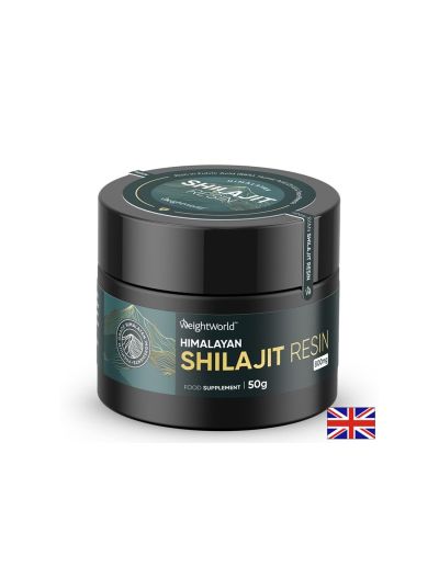 Шилажит - чиста хималайска смола Плюс ашваганда, куркума и черно мюсли 50 g, 62 дози