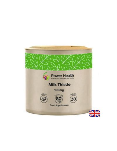 Черен дроб - Бял трън, 100 mg x 30 таблетки