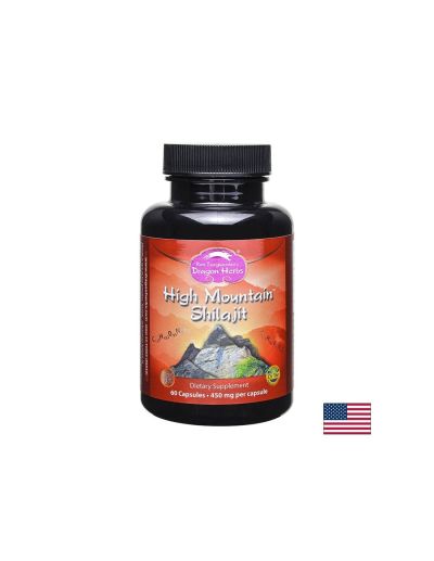 Имунитет - Хималайски шилажит - High Mountain Shilajit, 60 капсули