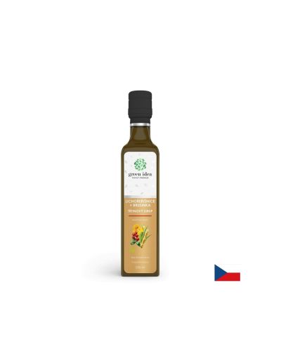 Тръстиков сироп с латинка и червена боровинка – Уринарно здраве и имунитет, 250 ml, с дозиране