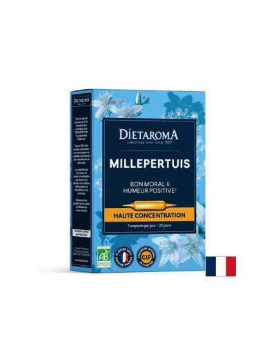 Стрес и добро настроение - Жълт кантарион, 20 ампули за пиене