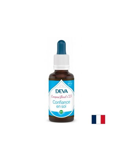 Самоувереност, флорални есенции, капки по метода на Бах №23, 30 ml