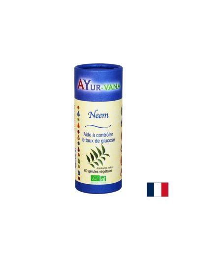 Грижа за кожата и контрол на кръвната захар - Нийм (лист), 60 капсули